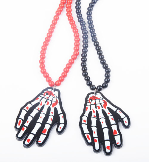 goodwood latest bloody skeleton hand skeleton hand Acrylic Pendant