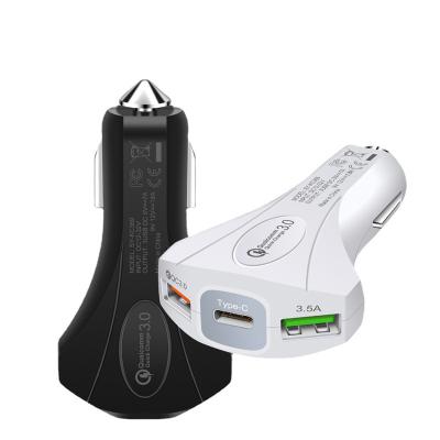 5V 7A 35W USB C Car Adapter Charger Adopt With Intelligent Chip