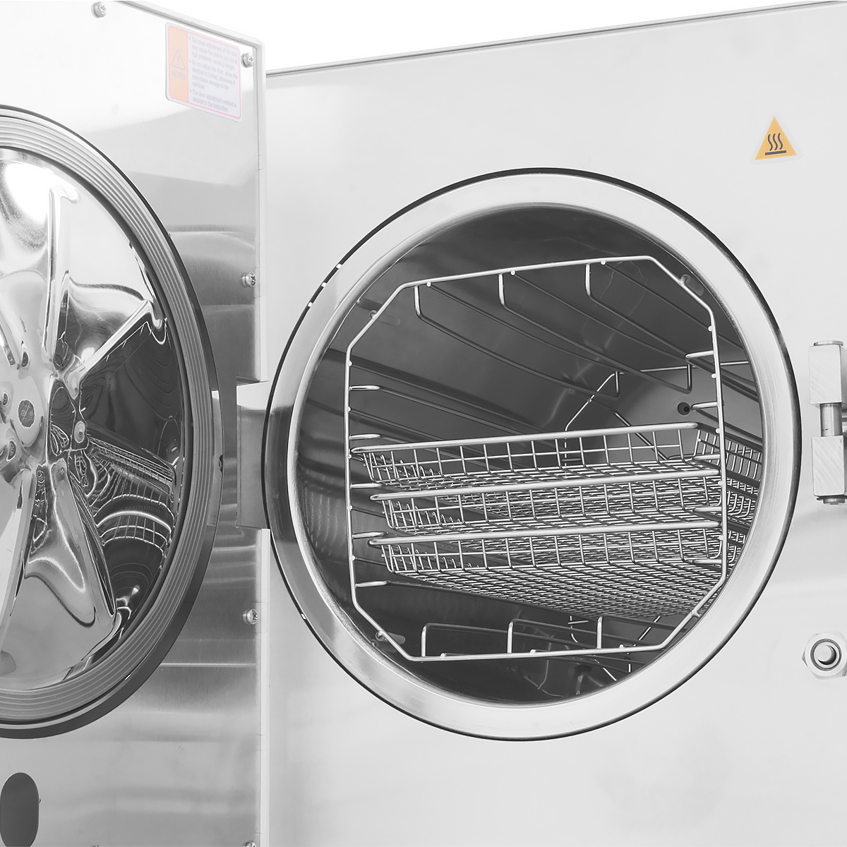 Class B Vacuum Steam Sterilizer Bottom-Open Dental Autoclave for Hospital Clinic Laboratory Instrument Sterilization