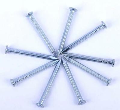 Aço endurecido cravos de betão excelente resistência de fragmentação e fixação