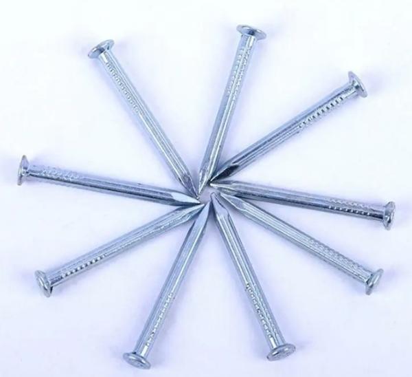 Aço endurecido cravos de betão excelente resistência de fragmentação e fixação