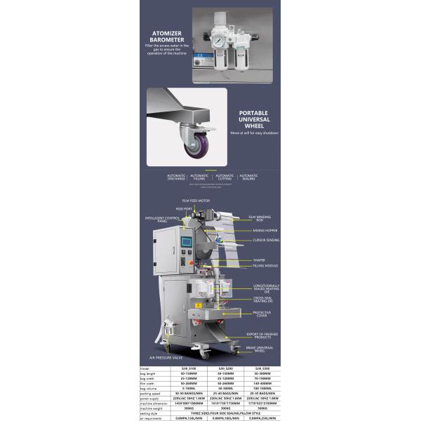 Custom Automatic Stand up Spout Pouch Premade Bag Liquid Detergent Packings Packet Machine