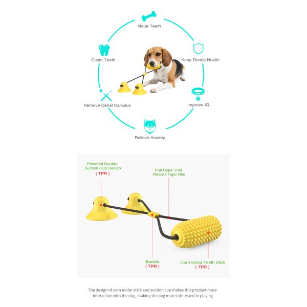 Manufacturers Wholesale Pet Dog Chew Toys Molar Bite Toy Dog Toothbrush Stick Tooth Cleaning Toy