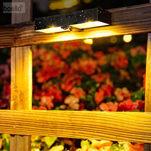 Lumières solaires pour jardinage à paroi 6000K Lumière blanche ou 3000K Lumière chaude