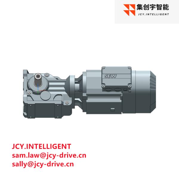 Motor de travagem de engrenagem de engrenagem helicoidal 230v 2.2KW M5A 12.19 eixo de 35mm
