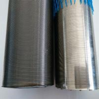 Diâmetro de tubo de tela de Johnson de 316L redondo puro para tratamento de filtro de suco e cerveja