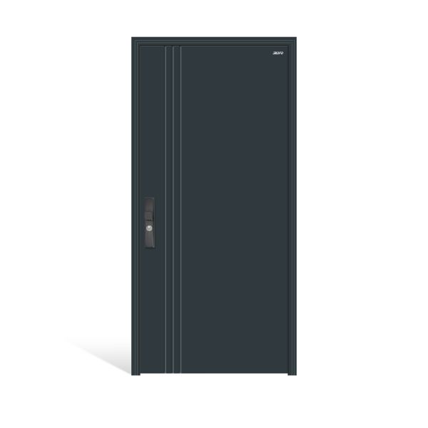 Thermal Insulated Fireproof Steel Door Enhanced Safety For Building Entry