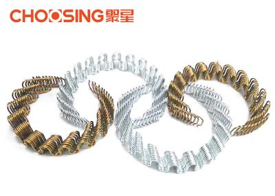 Oil - Tempered 22'' Upholstery Zig Zag Springs Loop Height 46 - 48mm Pre Cut