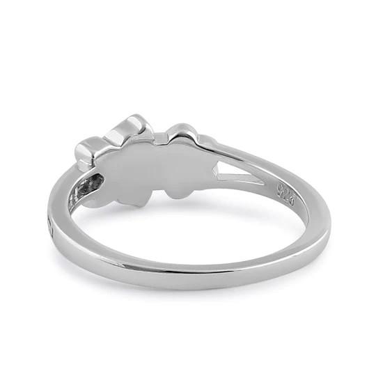 925  With Sterling Silver Greek  Key Natural  Blue   Meander Opal  Ring Real Fire Opal Jewelry