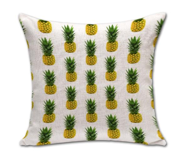 Throw Pillow Covers Pineapple Decorative Pillowcases Pillow Cushion Covers for Sofa Couch 18 x 18