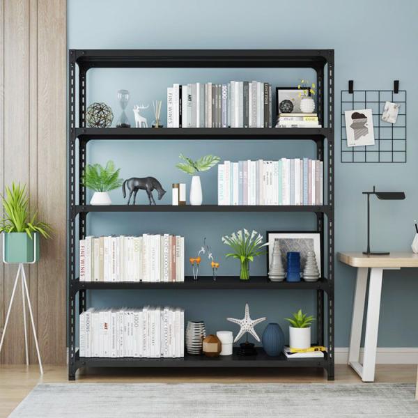 Light Duty Warehouse Storage Shelf Steel Metal Boltless Rack Garage Adjustable Shelves