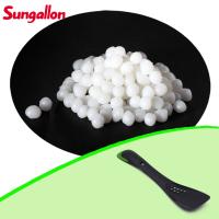 Blanco de nieve TPE material plástico ecológico TPE material elastomérico SEBS/aceite mineral sobre moldeo para PA