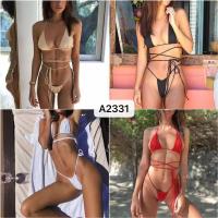 La lingerie sexy de dames place la lingerie sexy sexy Abrasion-résistante l'Europe de Mlle No Steels Waterproof de biens sans dos