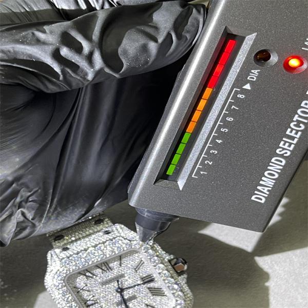 Людей Moissanite хмеля OEM Rolex тазобедренных заморозило вне дозоры в запястье