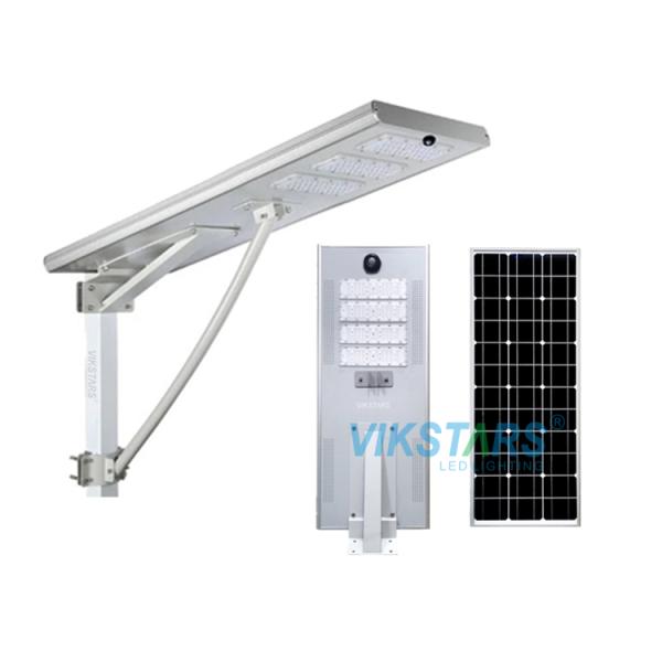 Integrated Solar LED Street Light Grey Housing Color For Garden Road Lighting