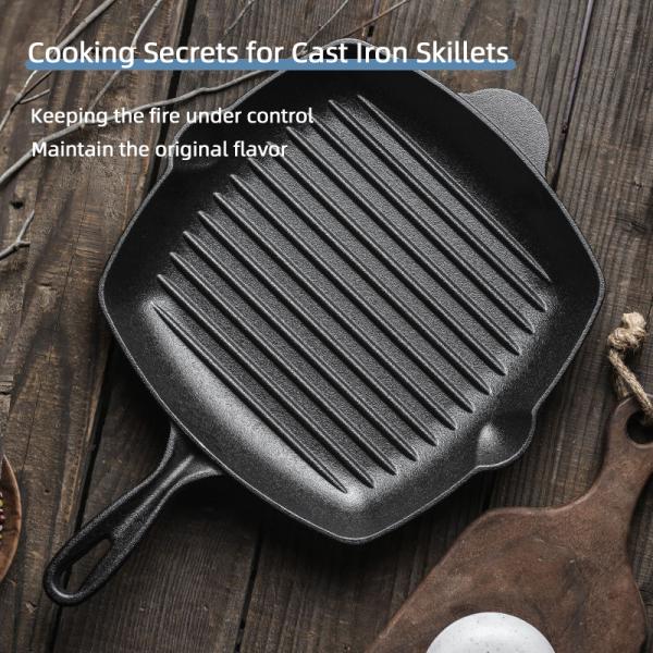 Варящ литое железо лотка гриля Stovetop кухни не вставьте современный дизайн