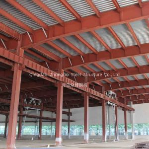 High Rise Prefabricated Steel Structure Construction Warehouse Workshop