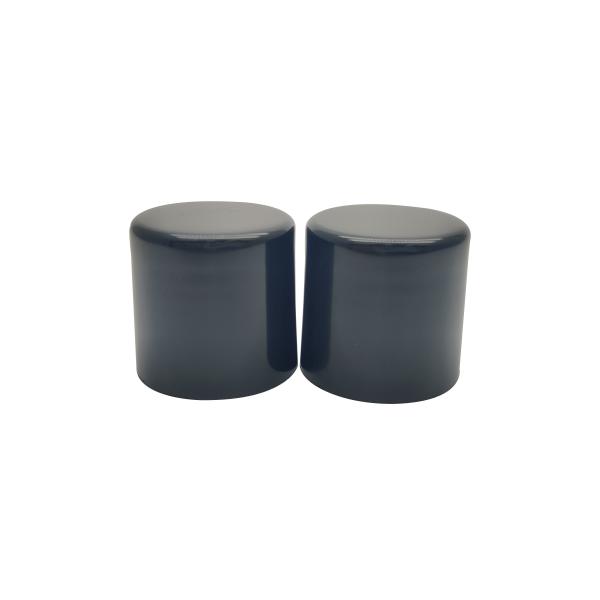 Round Top 20/420 Plastic Screw Cap For Spray Cream Bottle