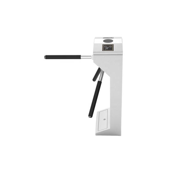SS304 Access Control Vertical Tripod Turnstile IP44 With Foam Protection