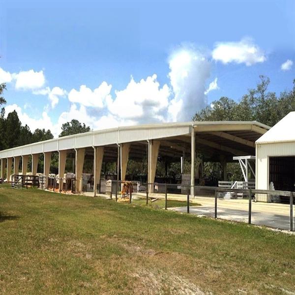 Modular Component Steel Structure Fabrication Painted Galvanized Surface Treatment