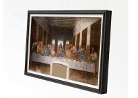 49 Inch Wooden Frame Wall Mounted Advertising Player Lcd Digital Signage