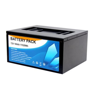 Batterie électrique au lithium-fer-phosphate de grande capacité 64V/72V 100Ah pour véhicules à trois et quatre roues