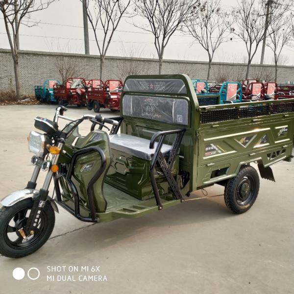 ChineseTricycleFactory2500*1000Size And Open Body Type Motor Electric  Carry Cargo Rickshaw Electric Tricycle