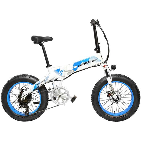 400W Motor 18AH Portable Mountain Bike 6061 Aluminum Alloy Frame Double Wall Rim