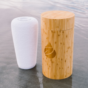 Water Sea Urn: Biodegradable Urn For Water Burial, Burial At Sea Eco Burial: Biodegradable Urn, Burial Urn, Bamboo Urn