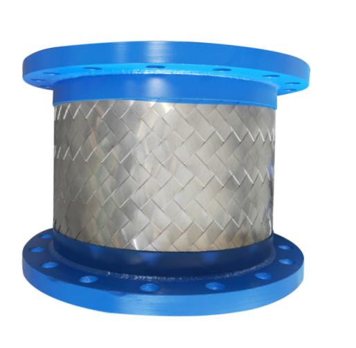 Ss304 Wire Mesh Stainless Steel Flexible Bellow Metal Flange Braided Hose