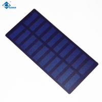 Painéis solares portáteis fotovoltaicos polis de alta qualidade 0.6W ZW-13260P de Directly Sale 5V do fabricante