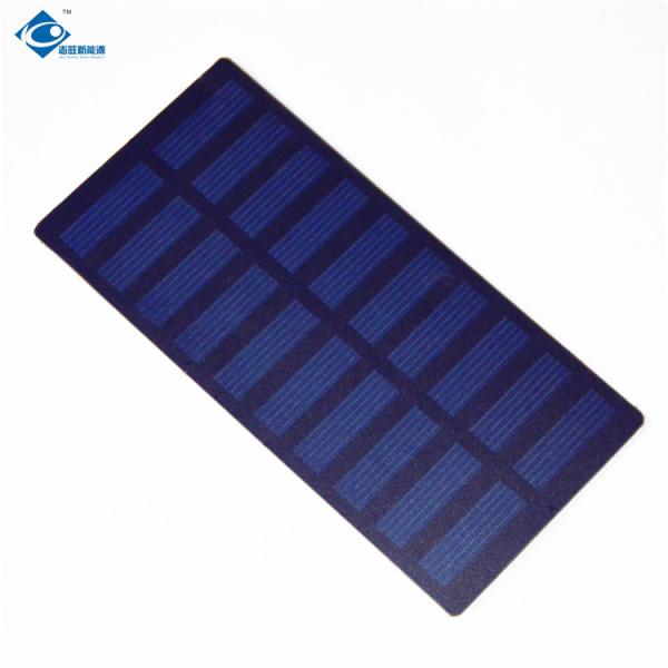 Painéis solares portáteis fotovoltaicos polis de alta qualidade 0.6W ZW-13260P de Directly Sale 5V do fabricante