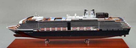 MS Amsterdam Cruise Ship Models With Solid Wood Paint For Gift Ornaments