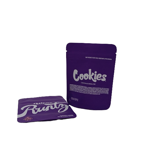 Custom Mylar weed Bags Digital Printing Resealable With Child Resistant Zipper