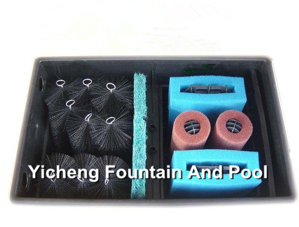 Embedded Type Biological Fish Pond UV Filtration System For 7m3 Pond