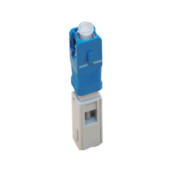 Fast Installation Quick Assembly Connector SC UPC SM Blue Fiber Fast Field Connector