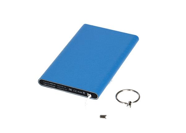 Thin-meter Power Bank Show Life Brand Gift Customization Factory Leather Envelope 4000mah, 5000mah Portable Power Bank