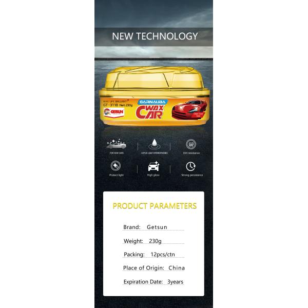 Vehículo Cerámica de Carnauba Cera Reshine Polvo de automóvil metálico a granel