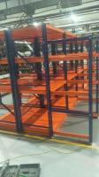 Steel Mold Storage Rack Systems With 2-5 Layers Blue / Orange / Grey Colors