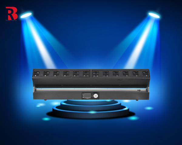 240V 12*40W RGBW Indoor 220 Graus LED Moving Head Light Para Event Party