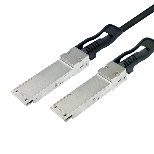 RoHS Compliant Fiber Optic Transceiver 100G QSFP28 DAC Copper Cable Assembly