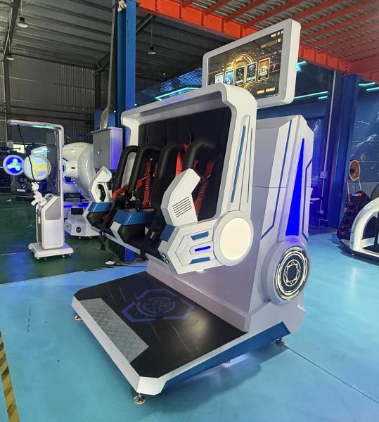 Sumérgete en un mundo de diversión ilimitada con la máquina de juegos VR 360, la consola de juegos virtual, la silla de cine 9d Vr, el simulador 720 Vr y la máquina de juegos Vr.
