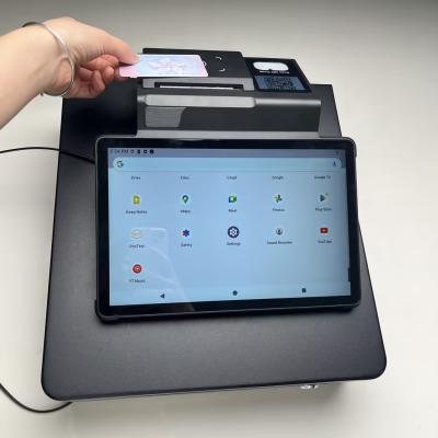LCD Touch Screen POS System 6400mAh Battery POS Terminal System 11 Inch