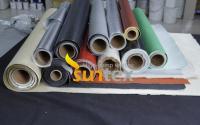 Las cortinas incombustibles a prueba de calor que aislaban la goma de silicona de la conductividad termal cubrieron Fibergla