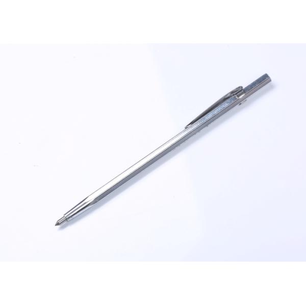 Nickel Plated Tungsten Carbide Tip Scriber , Portable Metal Scribe Pen