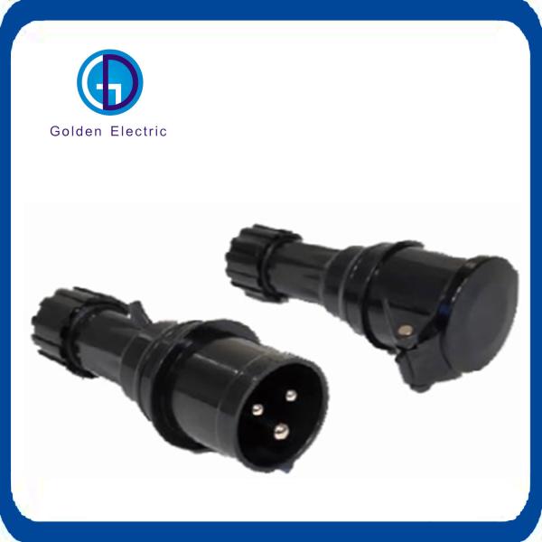 16A 32A 220V Industrial Connector with IP44/IP67/IP55 Protection and CE Certification