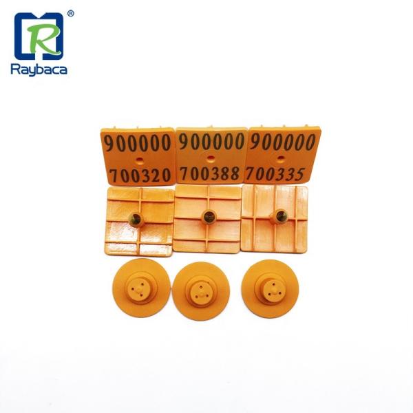 La frecuencia ultraelevada modificada para requisitos particulares del número de la impresión por láser marca con etiqueta para la gestión del ganado del cerdo