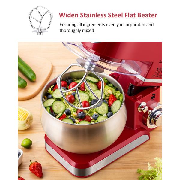 NO App-Controlled 5L Stainless Steel Mixing Bowl Stand Food for Home Kitchen Artisan Mixer