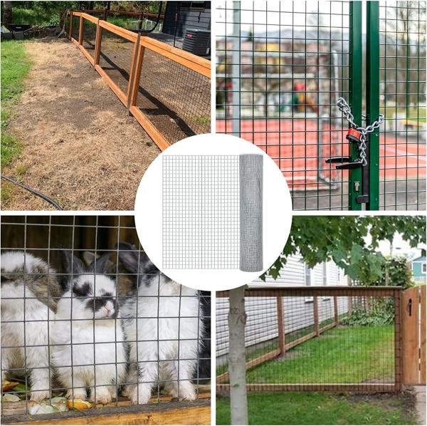 PVC revestido de plástico malla de alambre soldado durable malla de metal para el hogar cerca exterior jaula de mascotas es de hierro malla de alambre