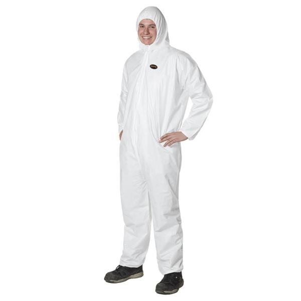 Breathable 55gsm Nonwoven Disposable Protective Clothing